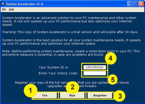 Registration Screen